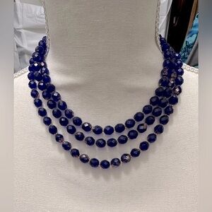 European collection by William Holman  blue copper beads Handmade one of a kind